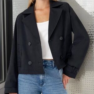 Rebecca Minkoff Black Pea Coat